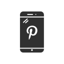 Mobile,Phone,Pinterest,Pinterest logo